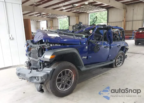 2018 Jeep Wrangler Unlimited Sport S 4X4 z USA, uszkodzony, nr VIN 1C4HJXDG5JW285258